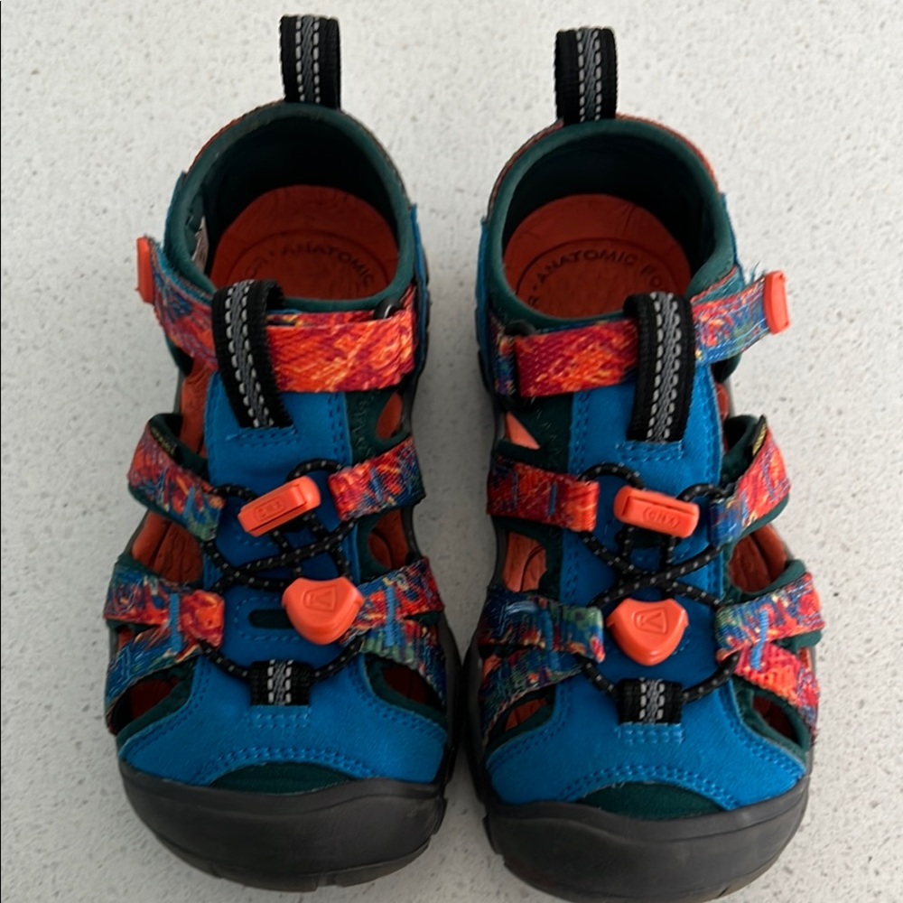KEEN Kids' Blue and Multicolor Sandals